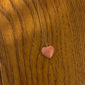 Tiffany & Co. Pink Heart Necklace